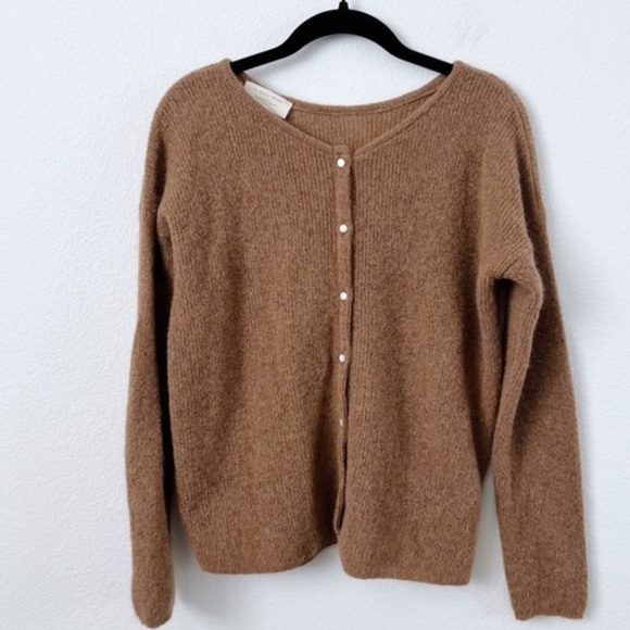 Sézane Gaspard Cardigan Camel - Picture 2 of 2